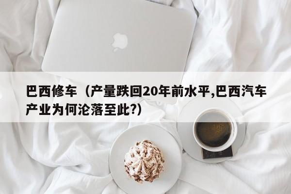 巴西修车（产量跌回20年前水平,巴西汽车产业为何沦落至此?）