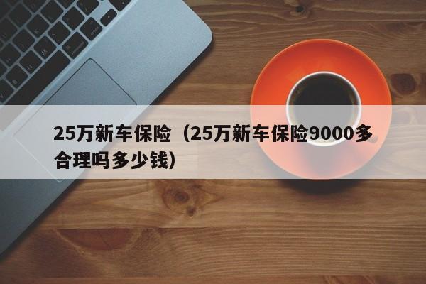 25万新车保险（25万新车保险9000多合理吗多少钱）