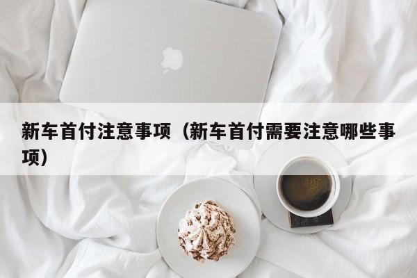 新车首付注意事项（新车首付需要注意哪些事项）