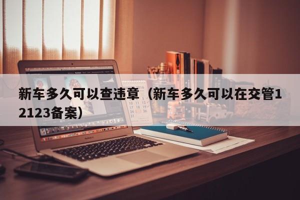 新车多久可以查违章（新车多久可以在交管12123备案）