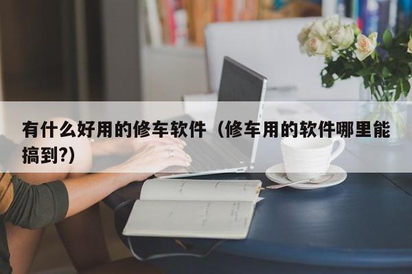 有什么好用的修车软件（修车用的软件哪里能搞到?）