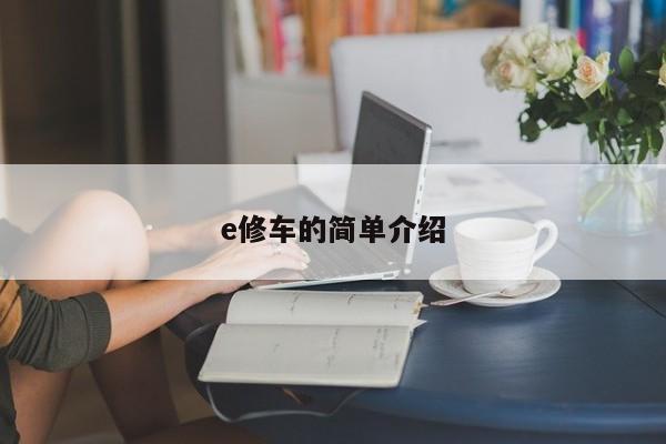 e修车的简单介绍
