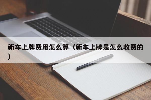新车上牌费用怎么算（新车上牌是怎么收费的）